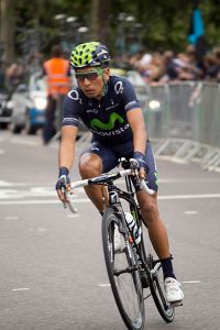 Nairo Quintana at the Tour of Britain  (Photo: Katie Chan - Wikimedia CC)