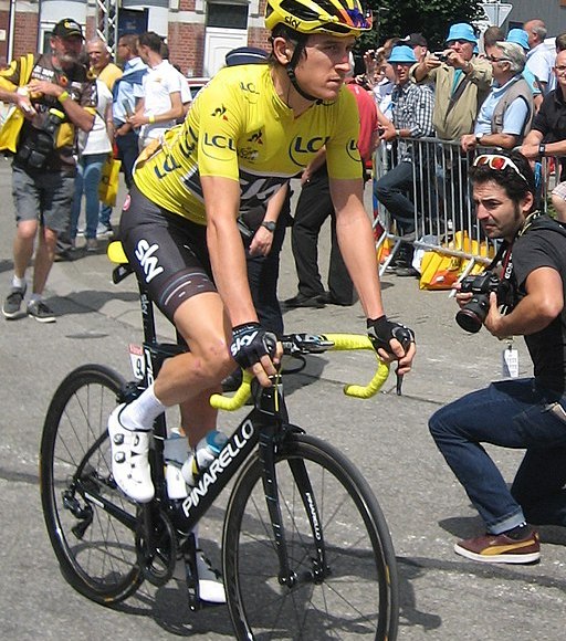 Geraint Thomas Yellow Jersey
