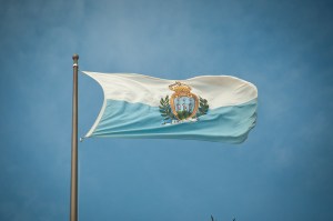 san marino flag
