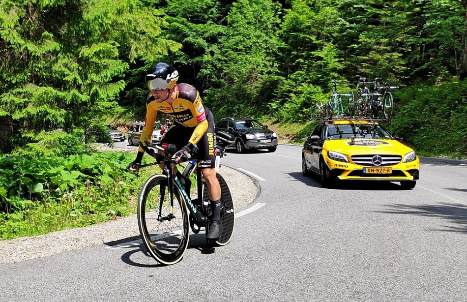 Primoz Roglic cyclist Jumbo Visma